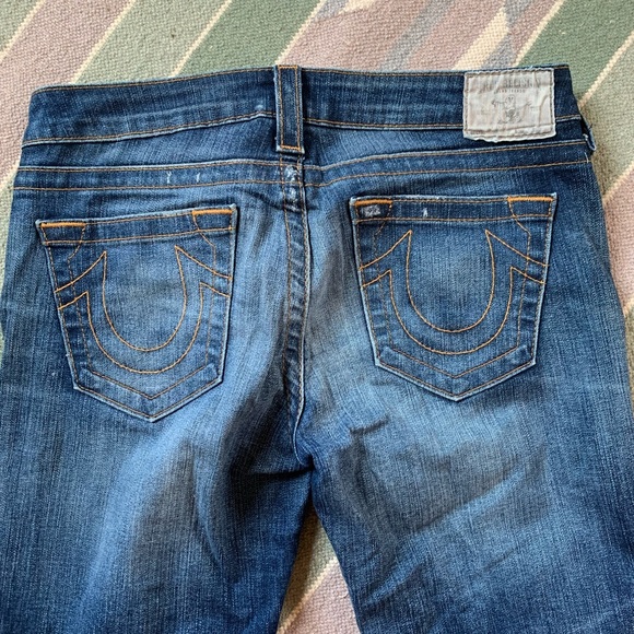 COPY - True religion low waisted bellbottom jeans - Picture 2 of 5